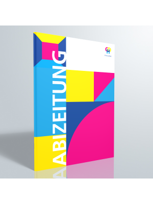 ABI-Zeitung Rückendrahtheftung