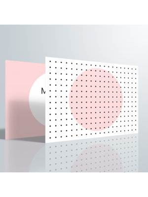 Dankeskarte | Kreislauf — Rosa