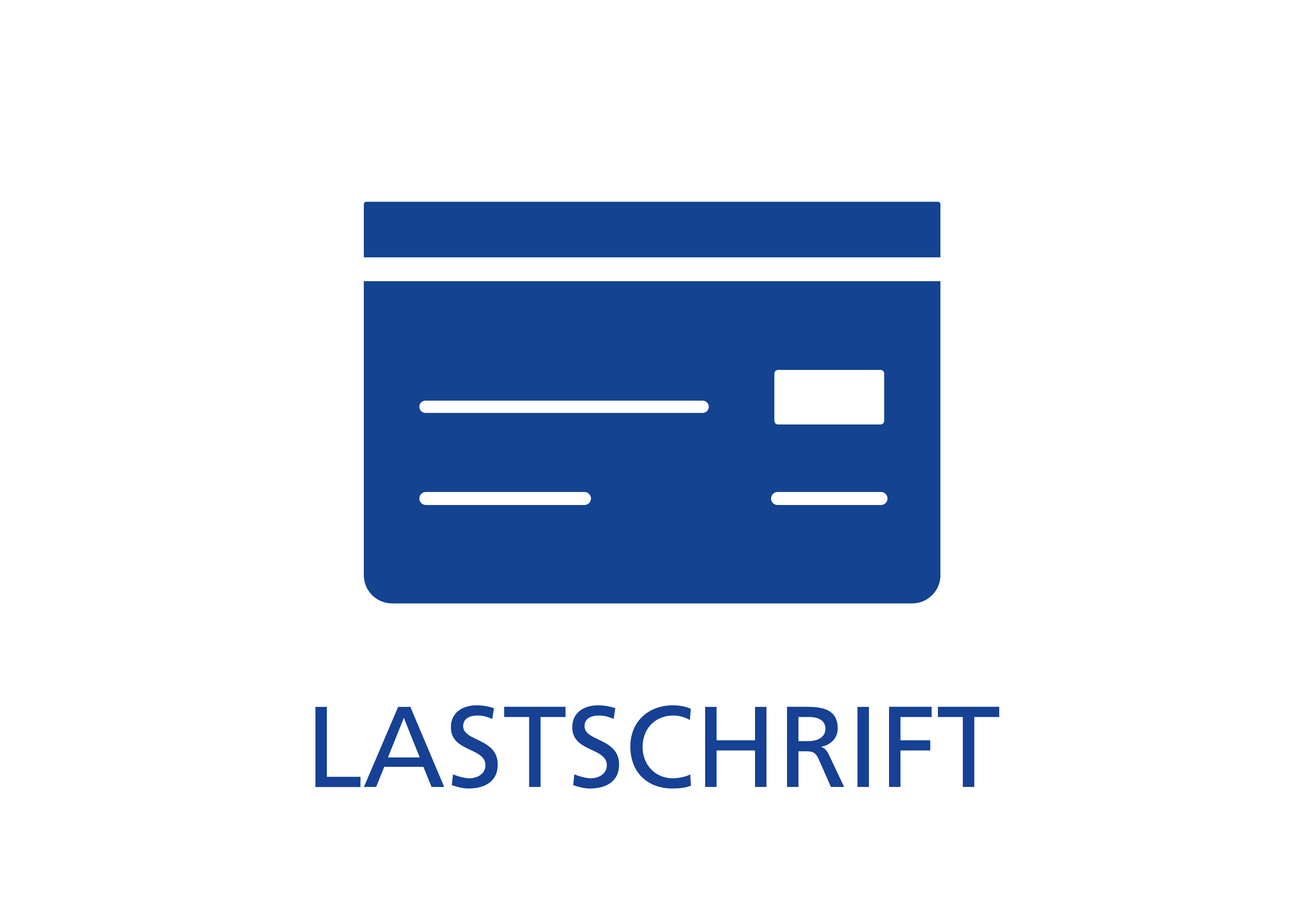 Lastschrift – Zahlungsart in der Printothek